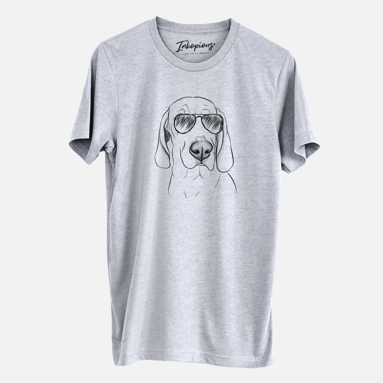 Aviator Beauregard the American Redbone Coonhound - Unisex Crewneck