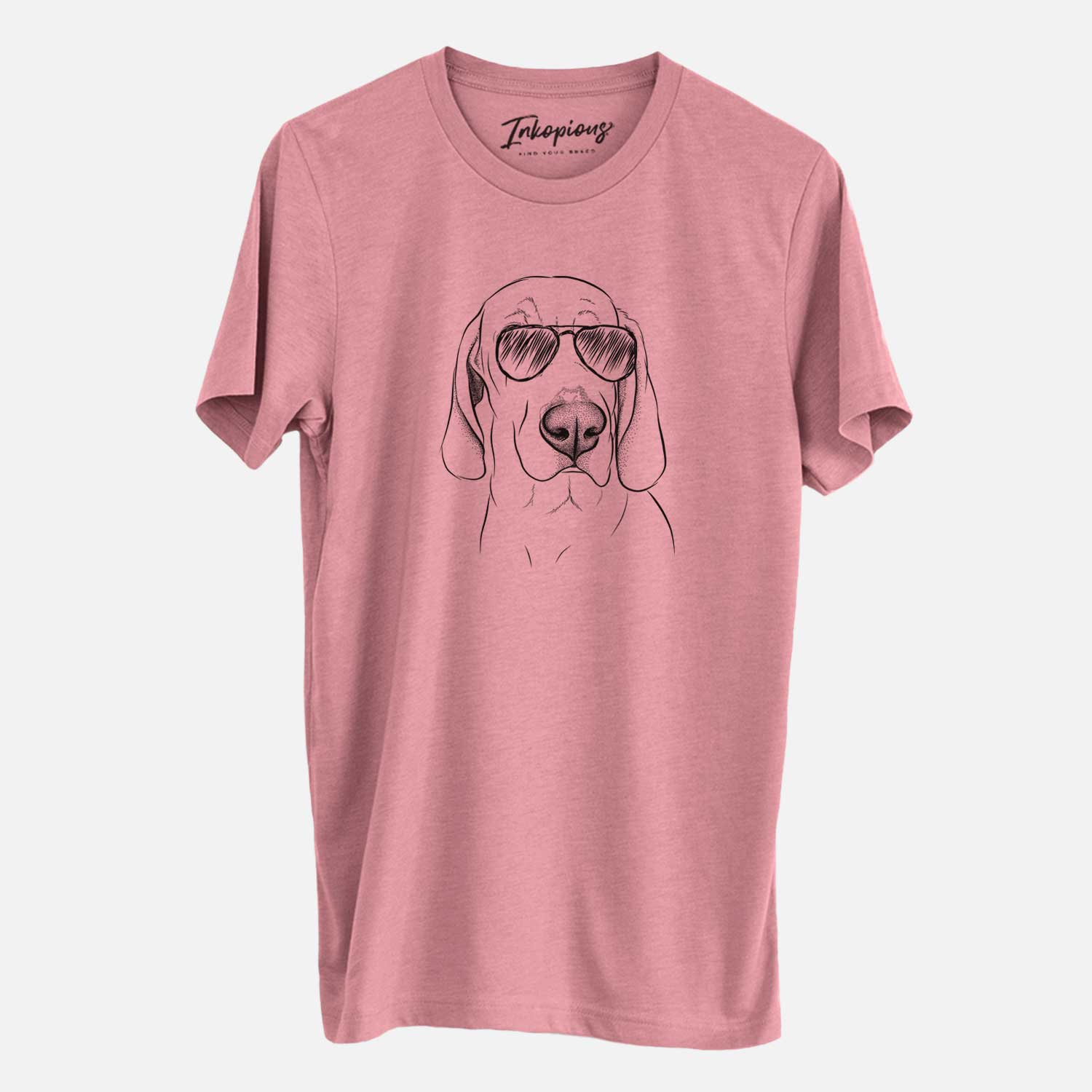 Aviator Beauregard the American Redbone Coonhound - Unisex Crewneck