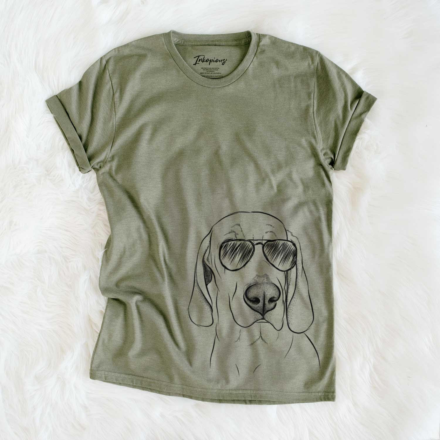 Beauregard the American Redbone Coonhound - Unisex Crewneck