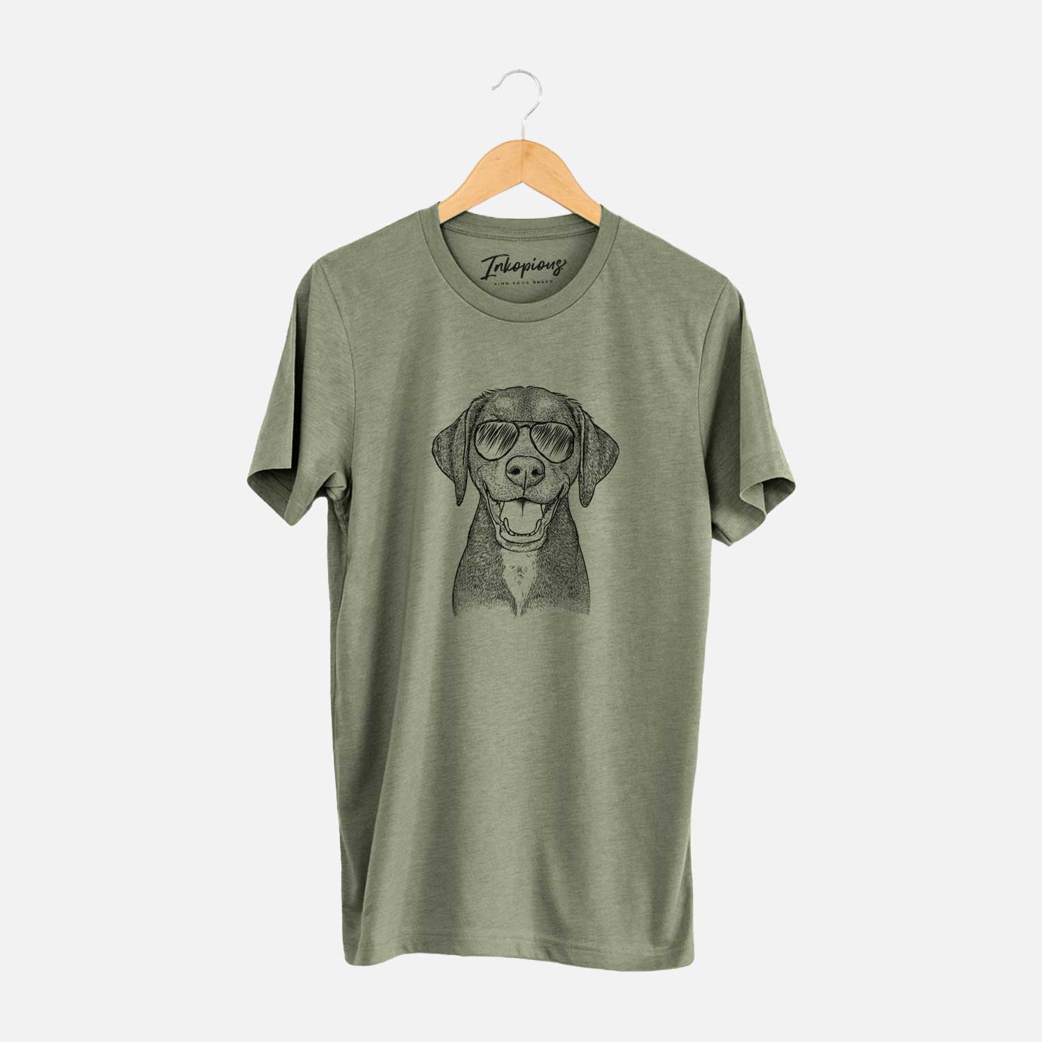 Aviator Beaver the Hound Mix - Unisex Crewneck