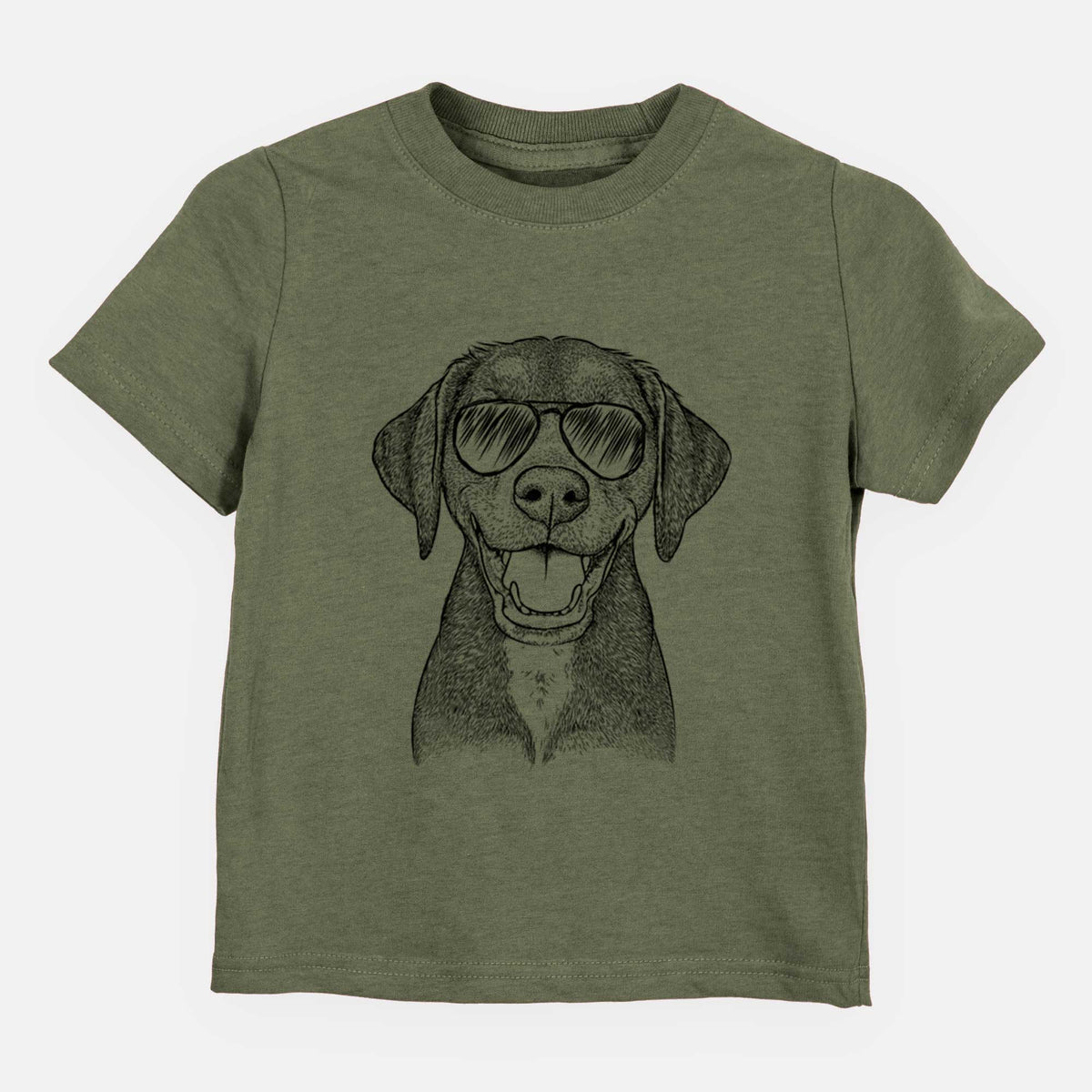 Aviator Beaver the Hound Mix - Kids/Youth/Toddler Shirt