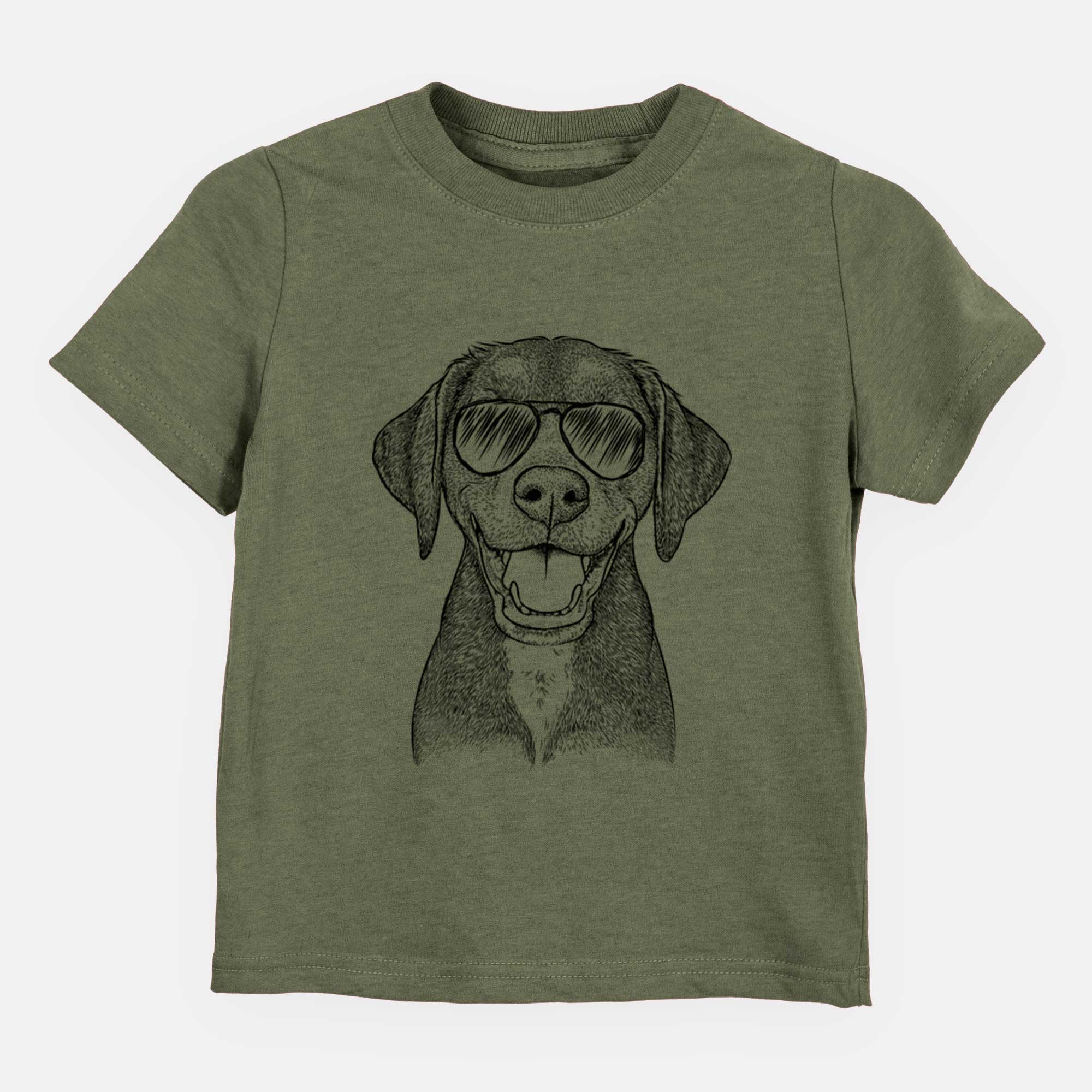 Aviator Beaver the Hound Mix - Kids/Youth/Toddler Shirt