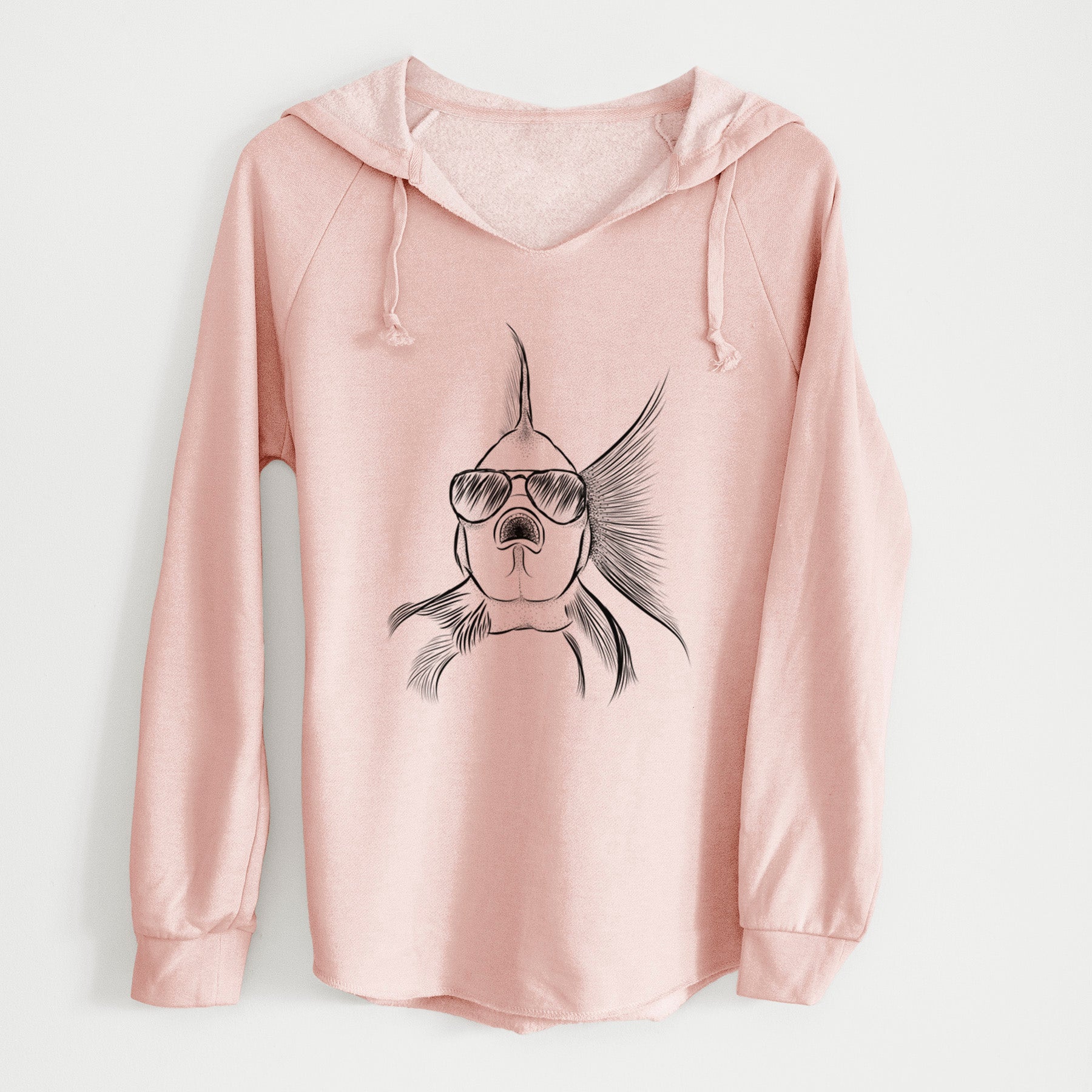 Aviator Beefcake the Goldfish - Cali Wave Hooded Sweatshirt