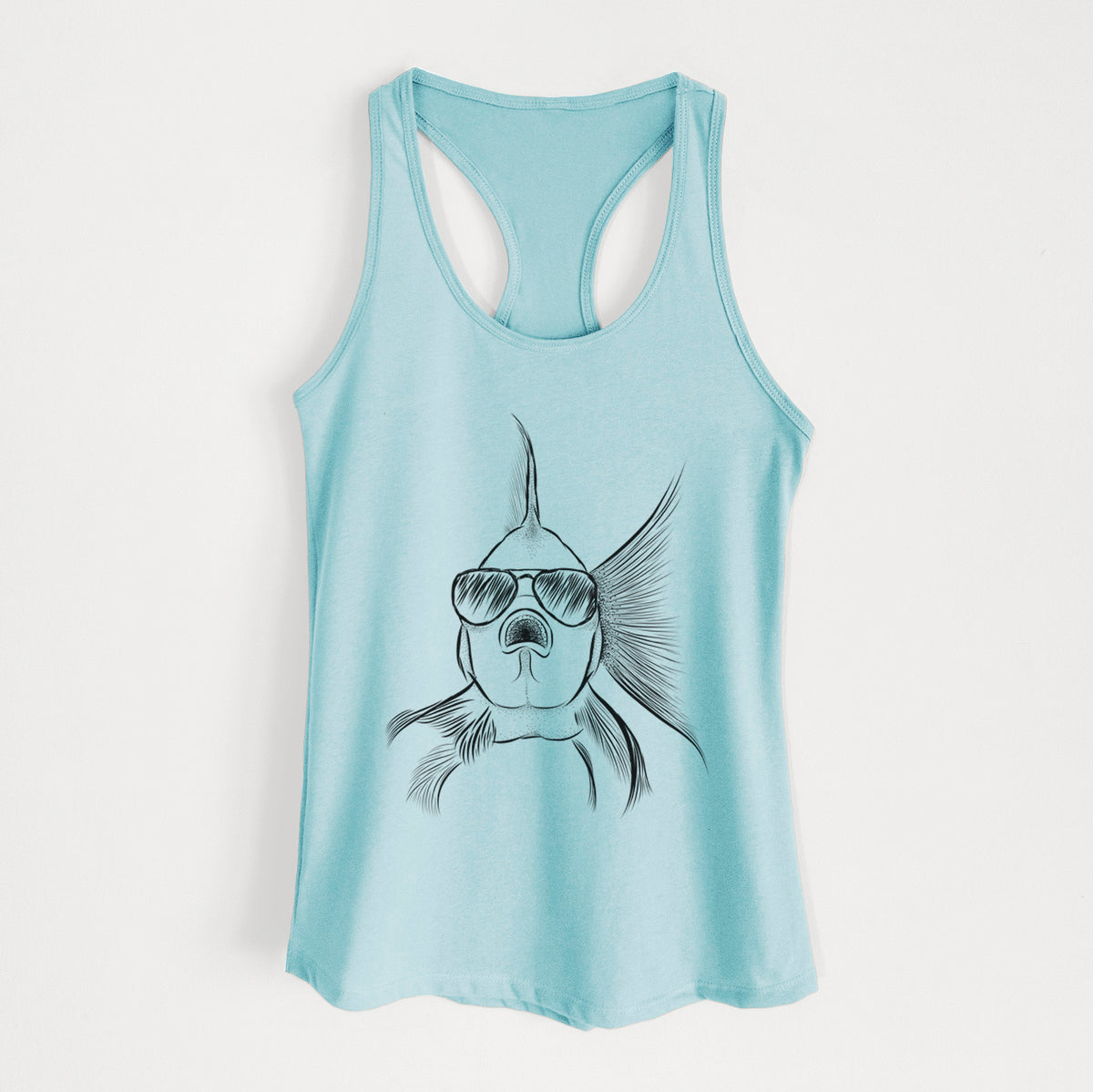 Beefcake the Goldfish - Women's Racerback Tanktop