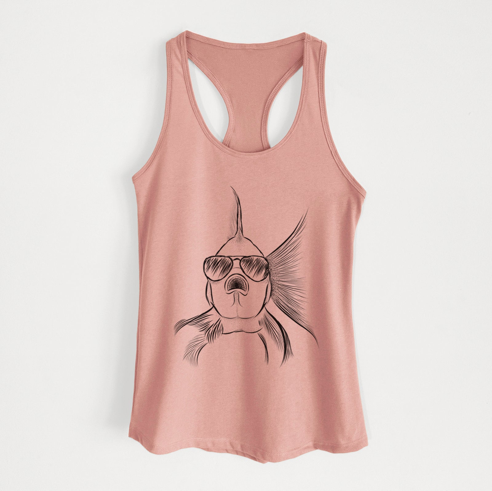 Beefcake the Goldfish - Women's Racerback Tanktop