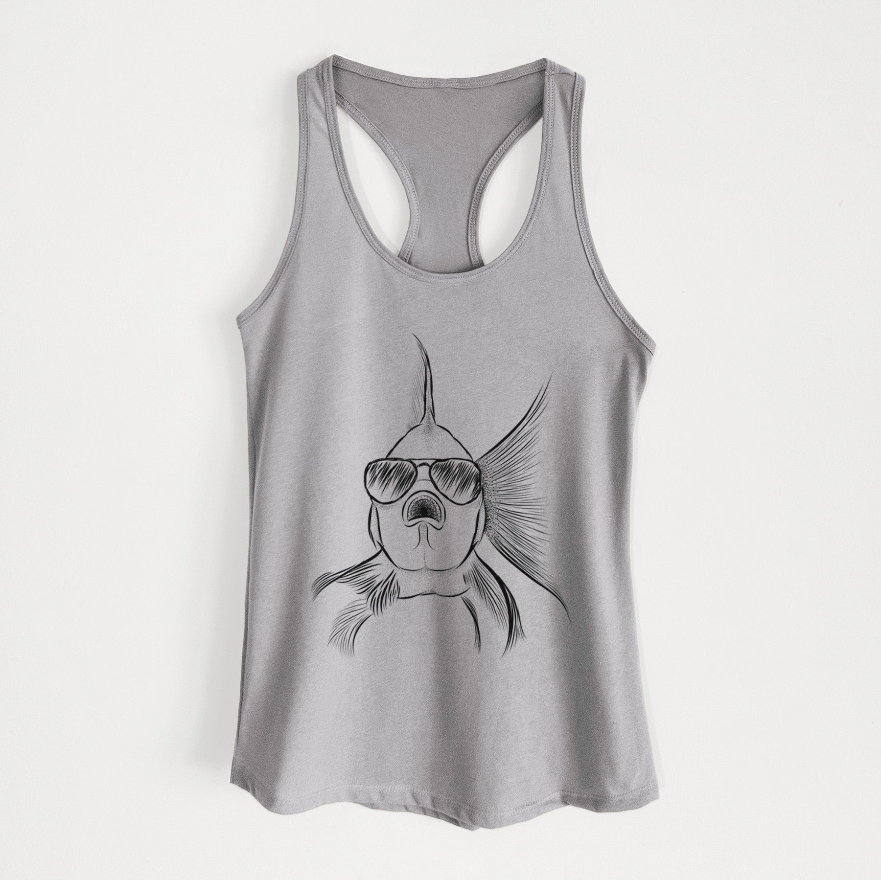 Beefcake the Goldfish - Women's Racerback Tanktop