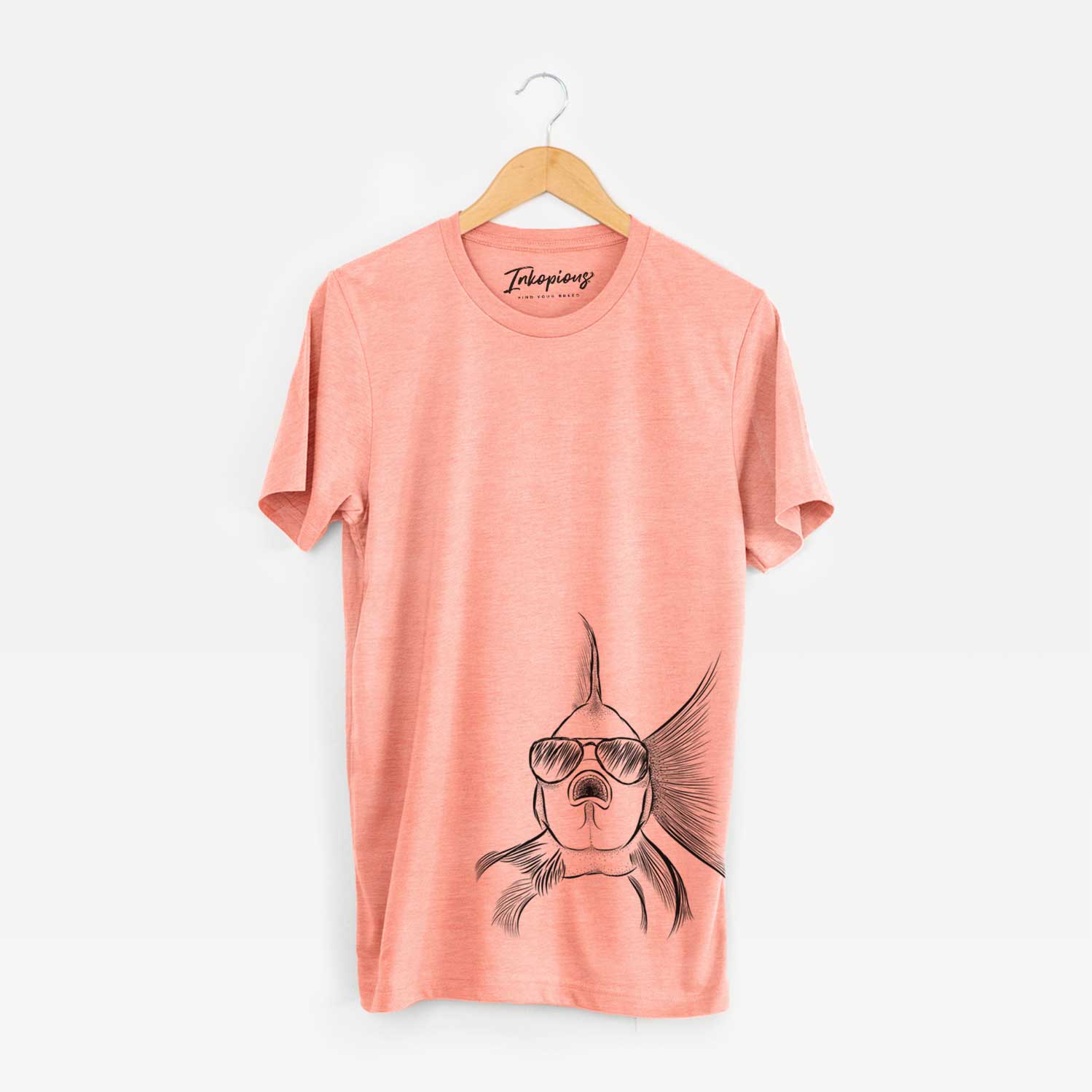 Aviator Beefcake the Goldfish - Unisex Crewneck