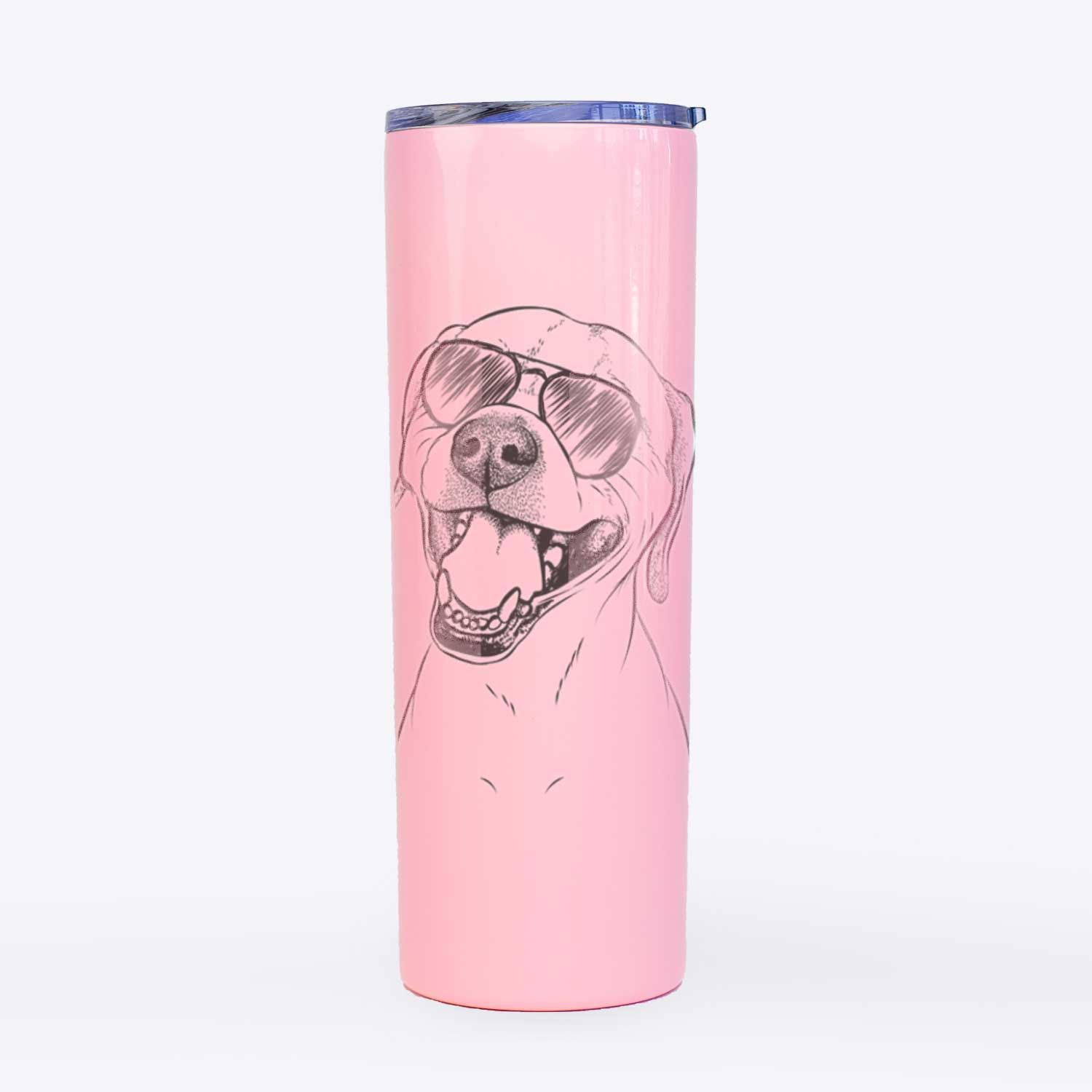 Beemer the Boxer Pitbull Terrier Mix - 20oz Skinny Tumbler