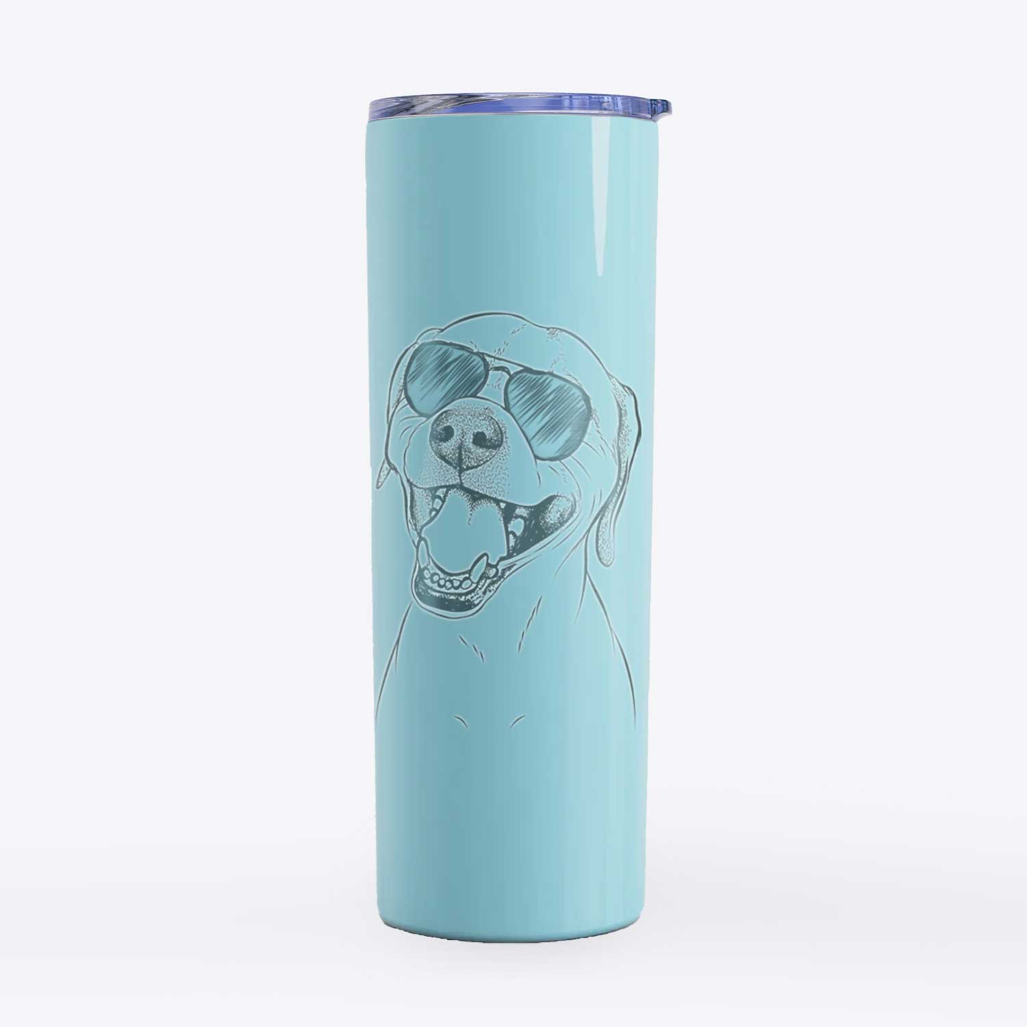 Beemer the Boxer Pitbull Terrier Mix - 20oz Skinny Tumbler