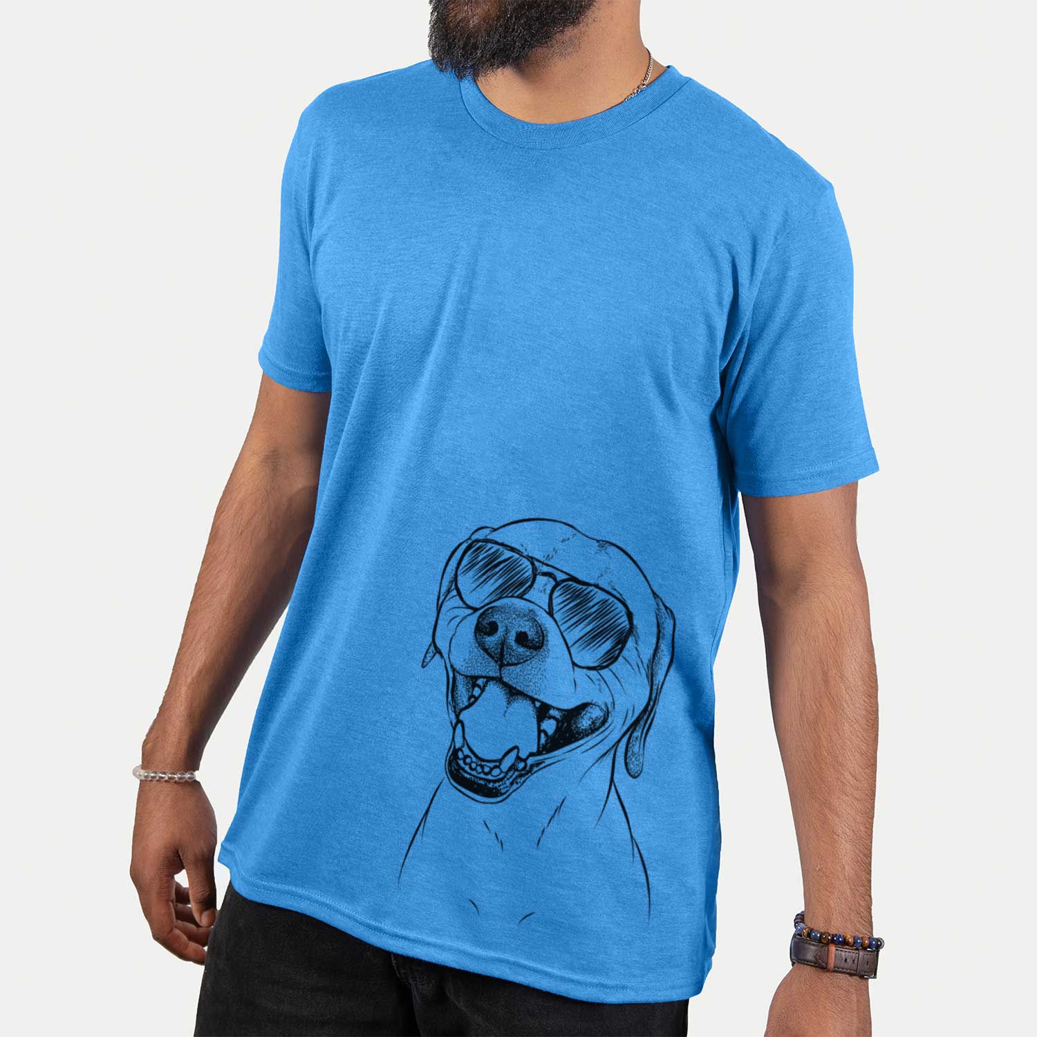 Beemer the Boxer Pitbull Terrier Mix - Unisex Crewneck