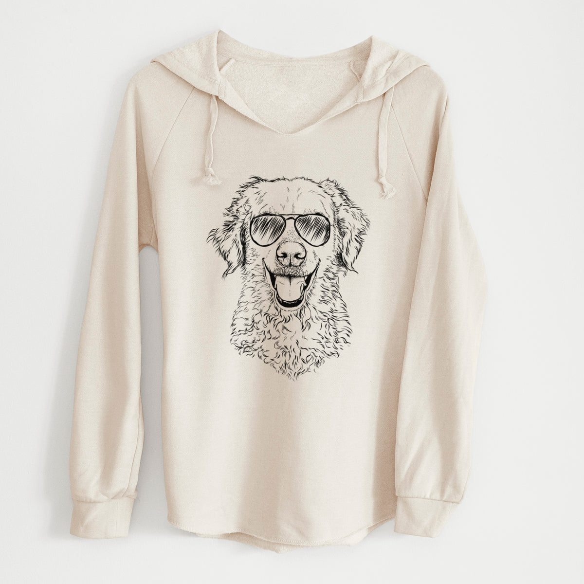 Aviator Bella Bean the Goldendoodle - Cali Wave Hooded Sweatshirt