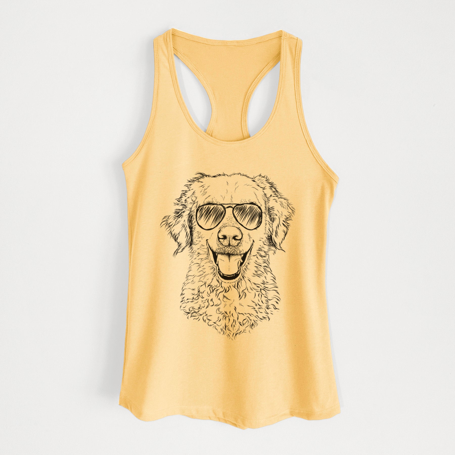 Bella Bean the Goldendoodle - Women's Racerback Tanktop