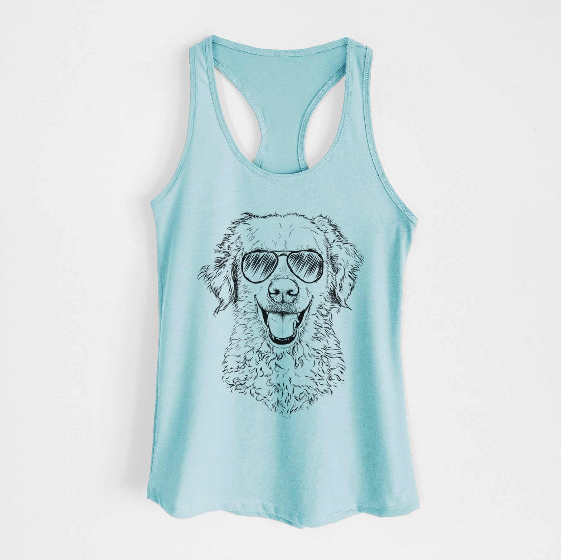 Bella Bean the Goldendoodle - Women's Racerback Tanktop