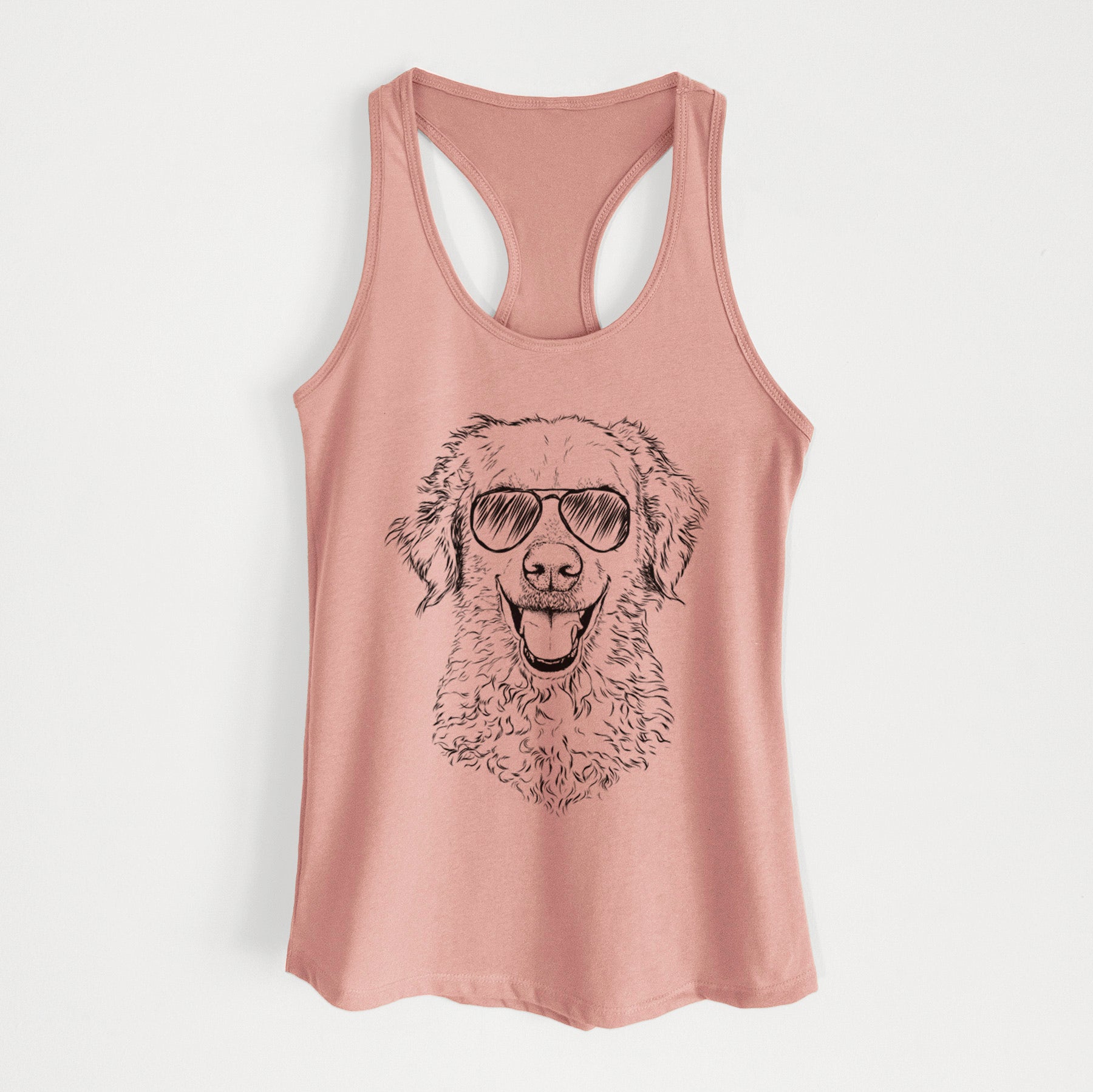 Bella Bean the Goldendoodle - Women's Racerback Tanktop