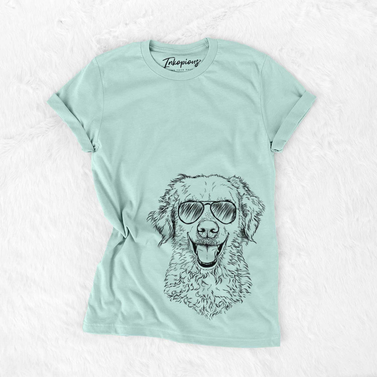 Aviator Bella Bean the Goldendoodle - Unisex Crewneck