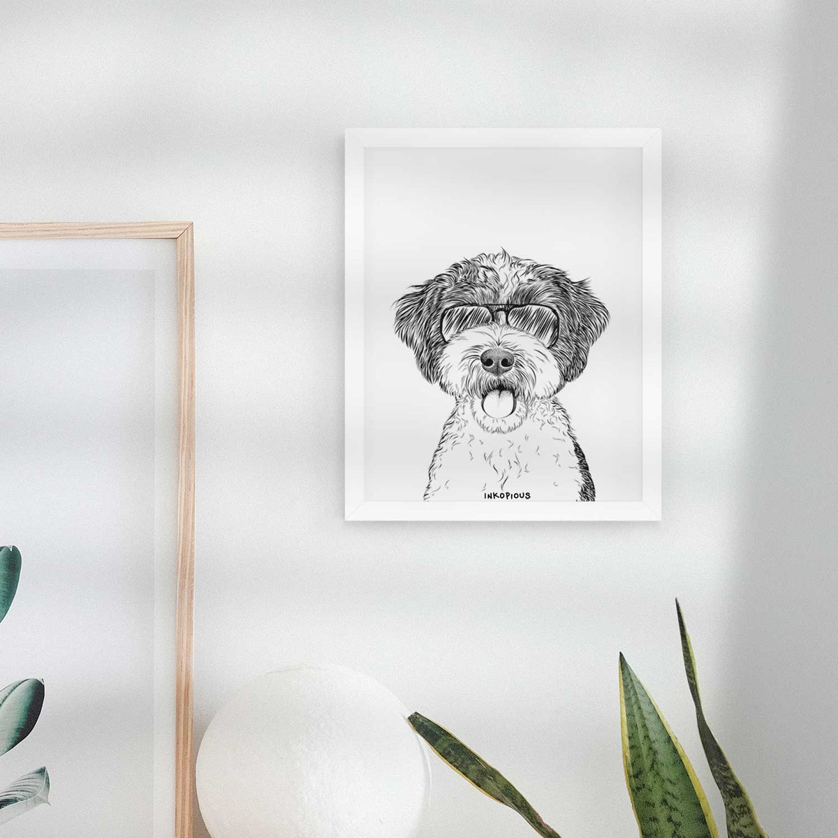 Bella the Cockapoo Art Print