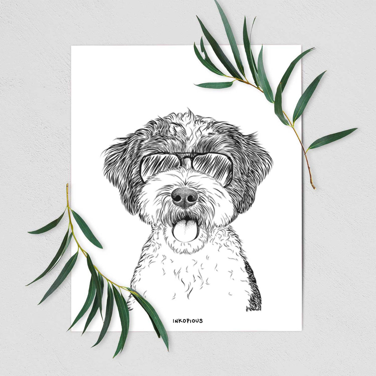 Bella the Cockapoo Art Print