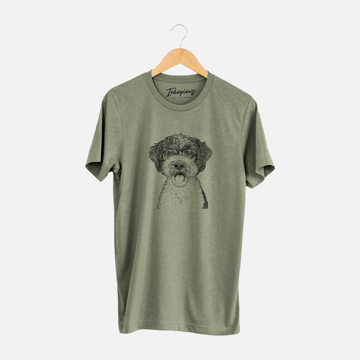 Aviator Bella the Cockapoo - Unisex Crewneck