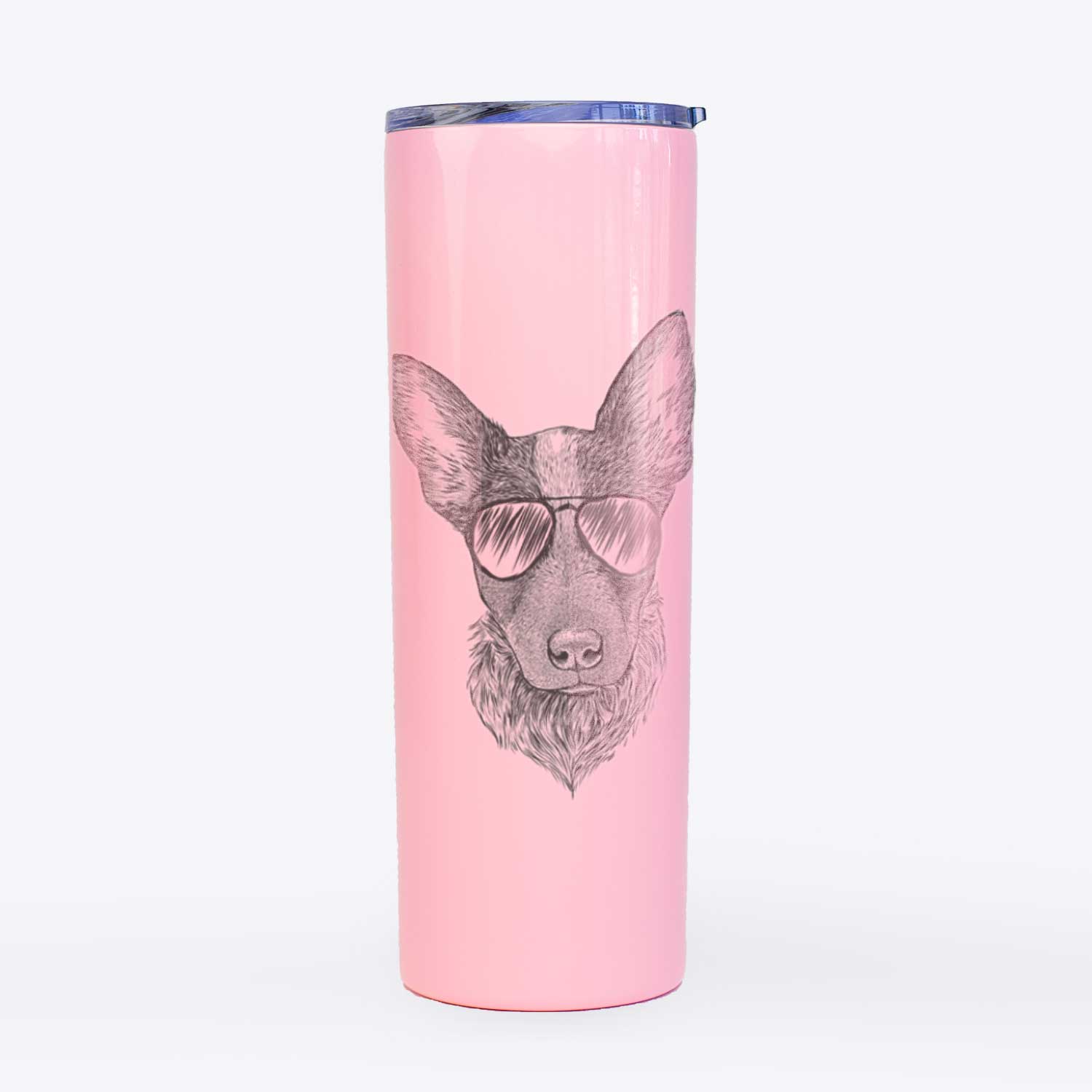 Bella the Blue Heeler Puppy - 20oz Skinny Tumbler