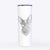 Bella the Blue Heeler Puppy - 20oz Skinny Tumbler