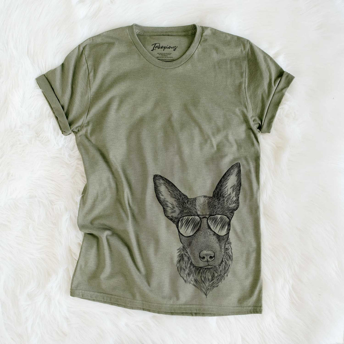 Aviator Bella the Blue Heeler Puppy - Unisex Crewneck