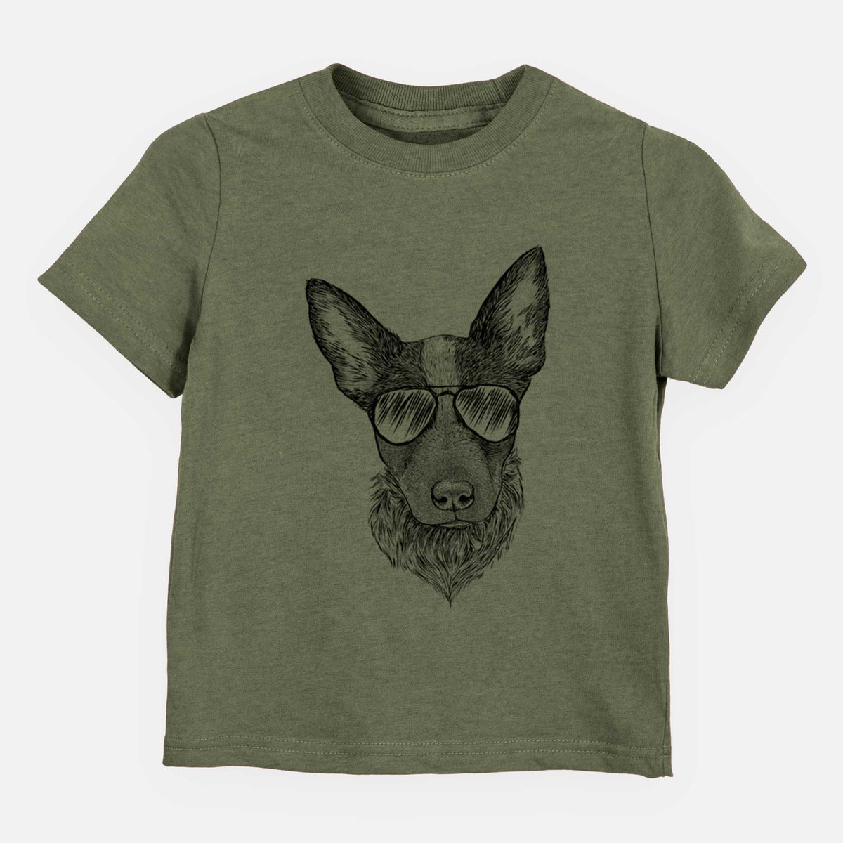 Aviator Bella the Blue Heeler Puppy - Kids/Youth/Toddler Shirt