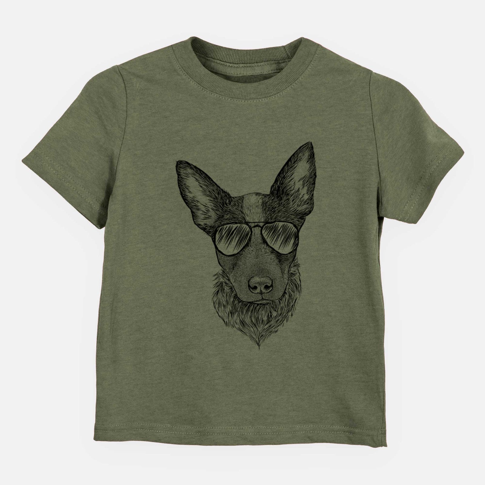 Aviator Bella the Blue Heeler Puppy - Kids/Youth/Toddler Shirt