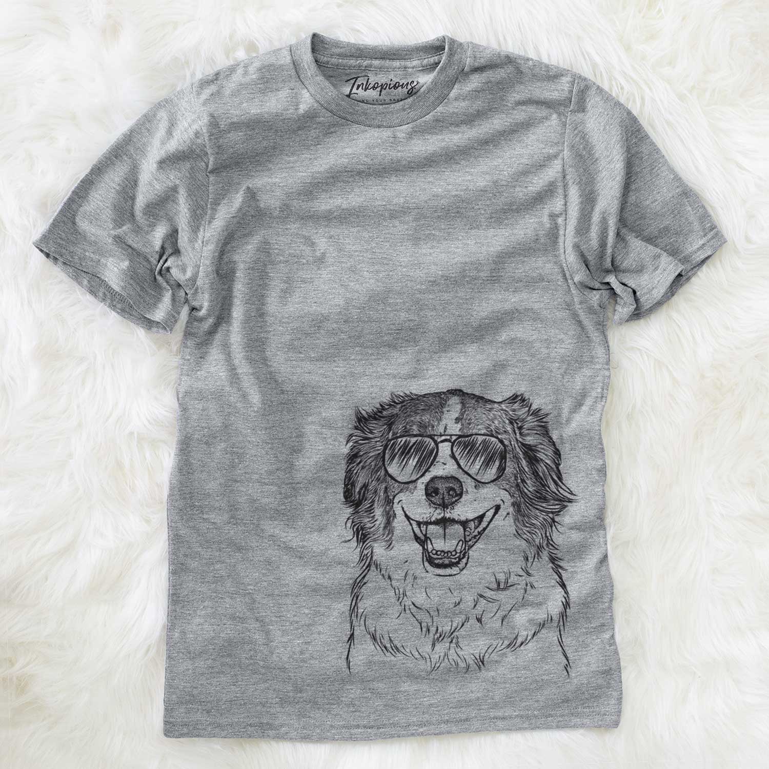 Belle the Australian Shepherd Mix - Unisex Crewneck