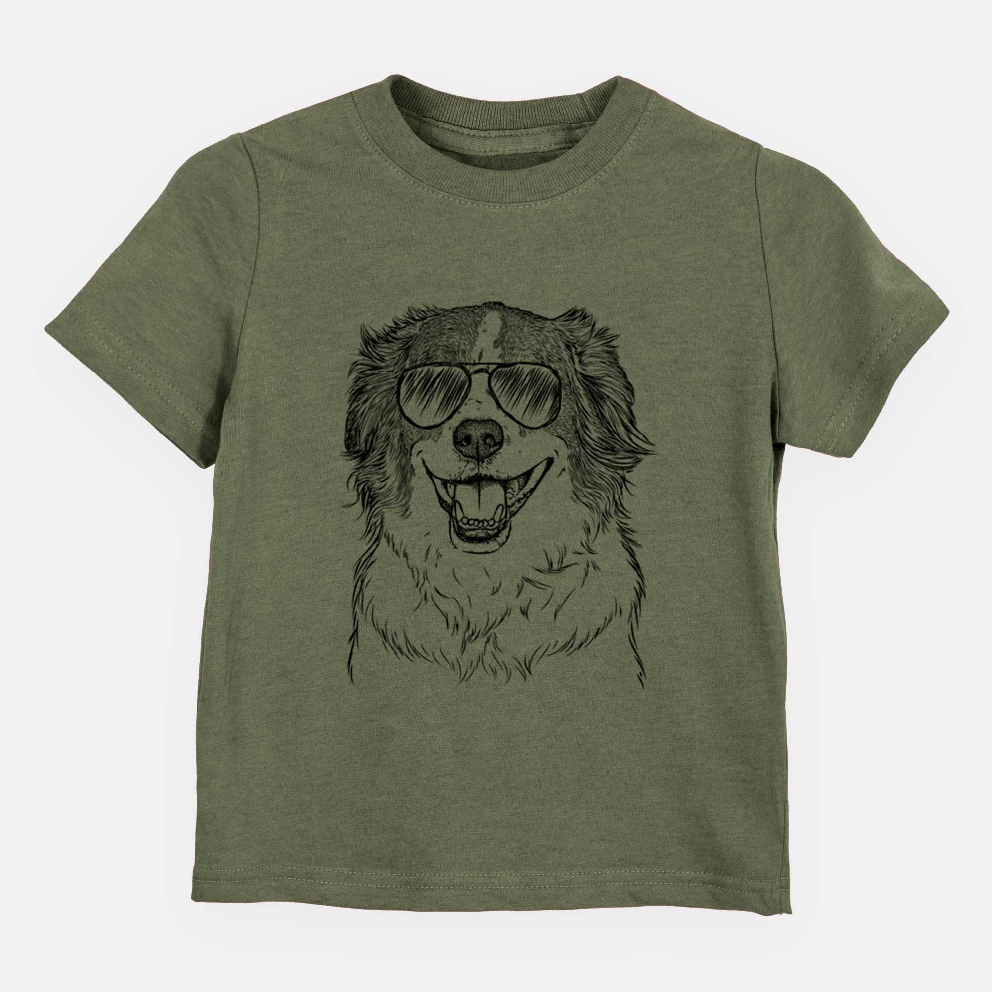 Aviator Belle the Australian Shepherd Mix - Kids/Youth/Toddler Shirt