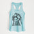 Belle the Hound Mix - Women's Racerback Tanktop