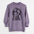 Aviator Belle the Hound Mix - Unisex Pigment Dyed Crew Sweatshirt