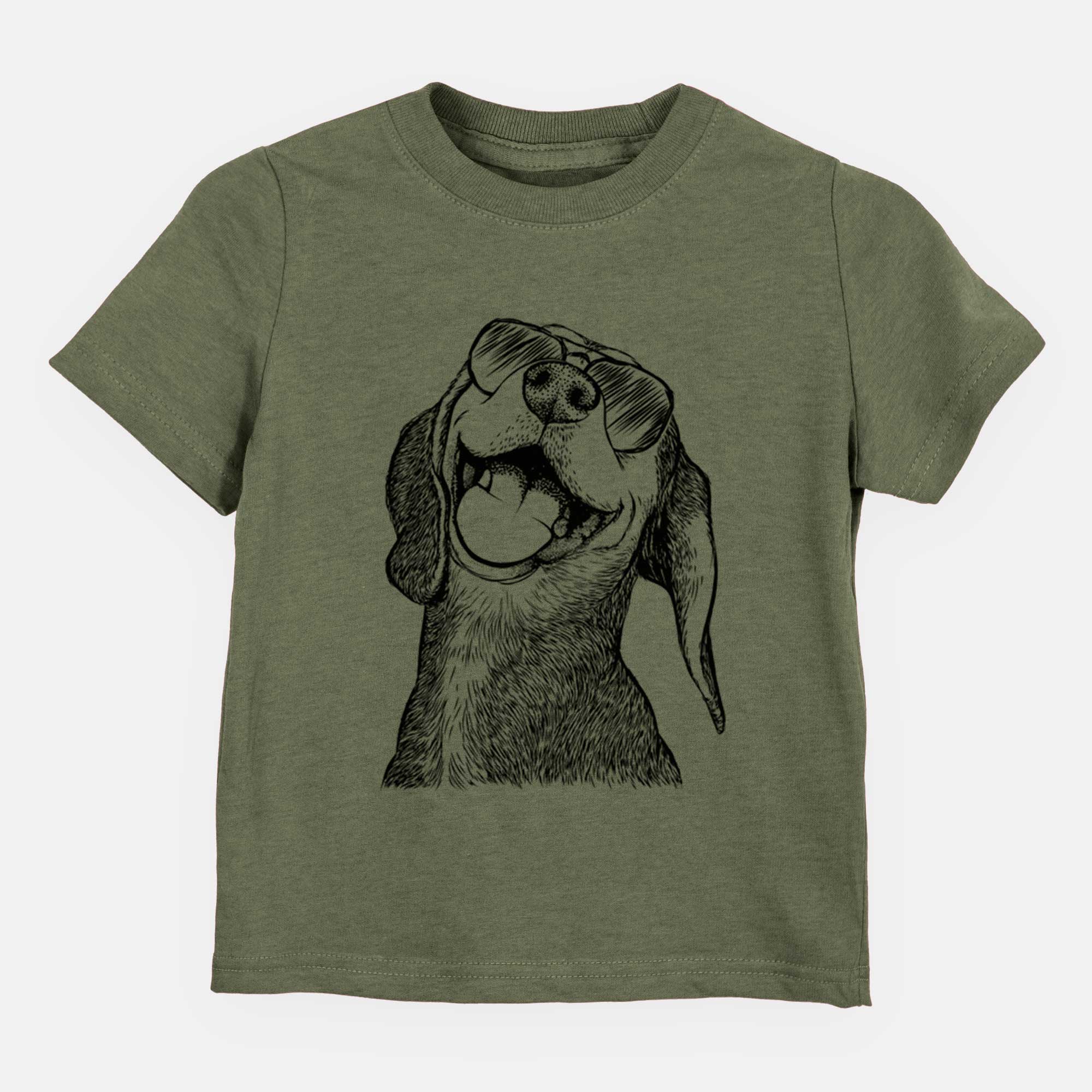 Aviator Belle the Hound Mix - Kids/Youth/Toddler Shirt