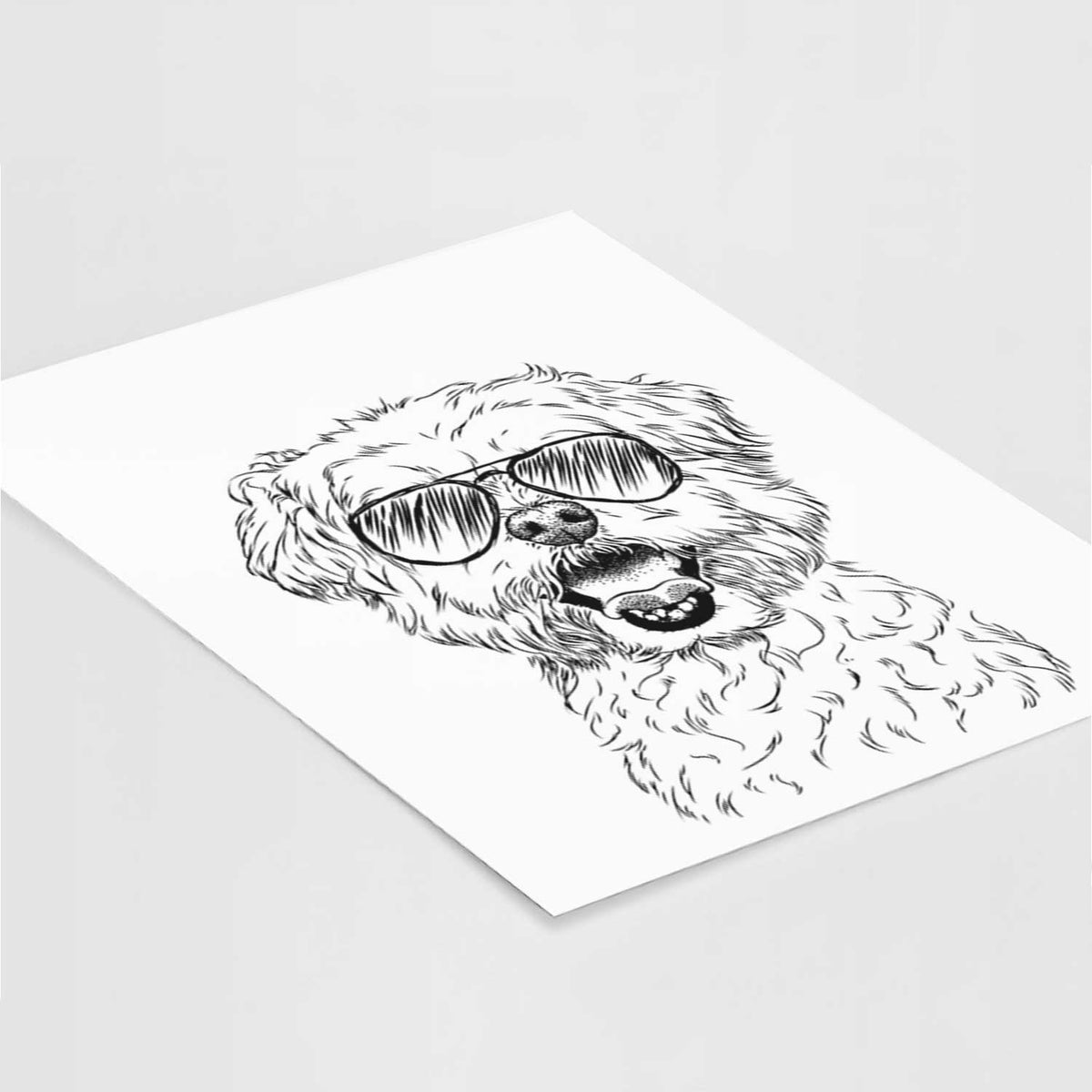 Belle the Maltipoo Art Print