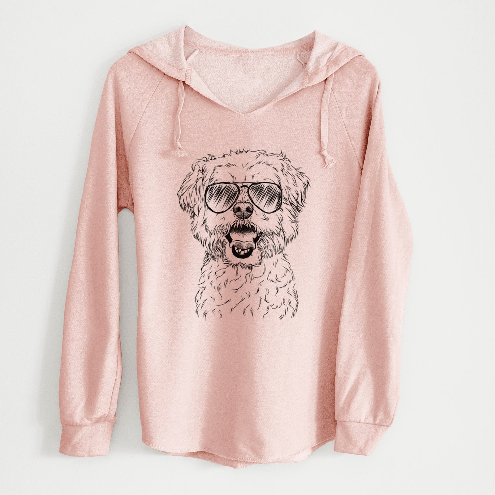Aviator Belle the Maltipoo - Cali Wave Hooded Sweatshirt