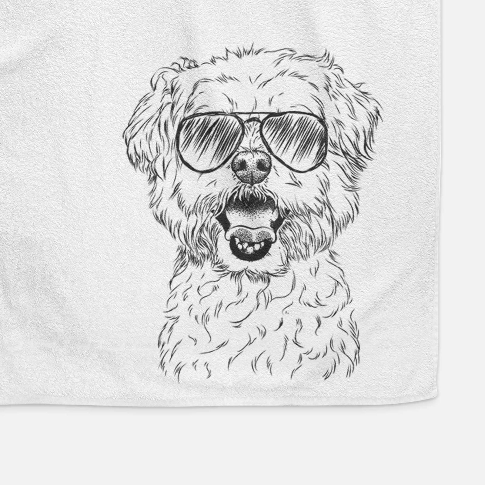 Belle the Maltipoo Decorative Hand Towel