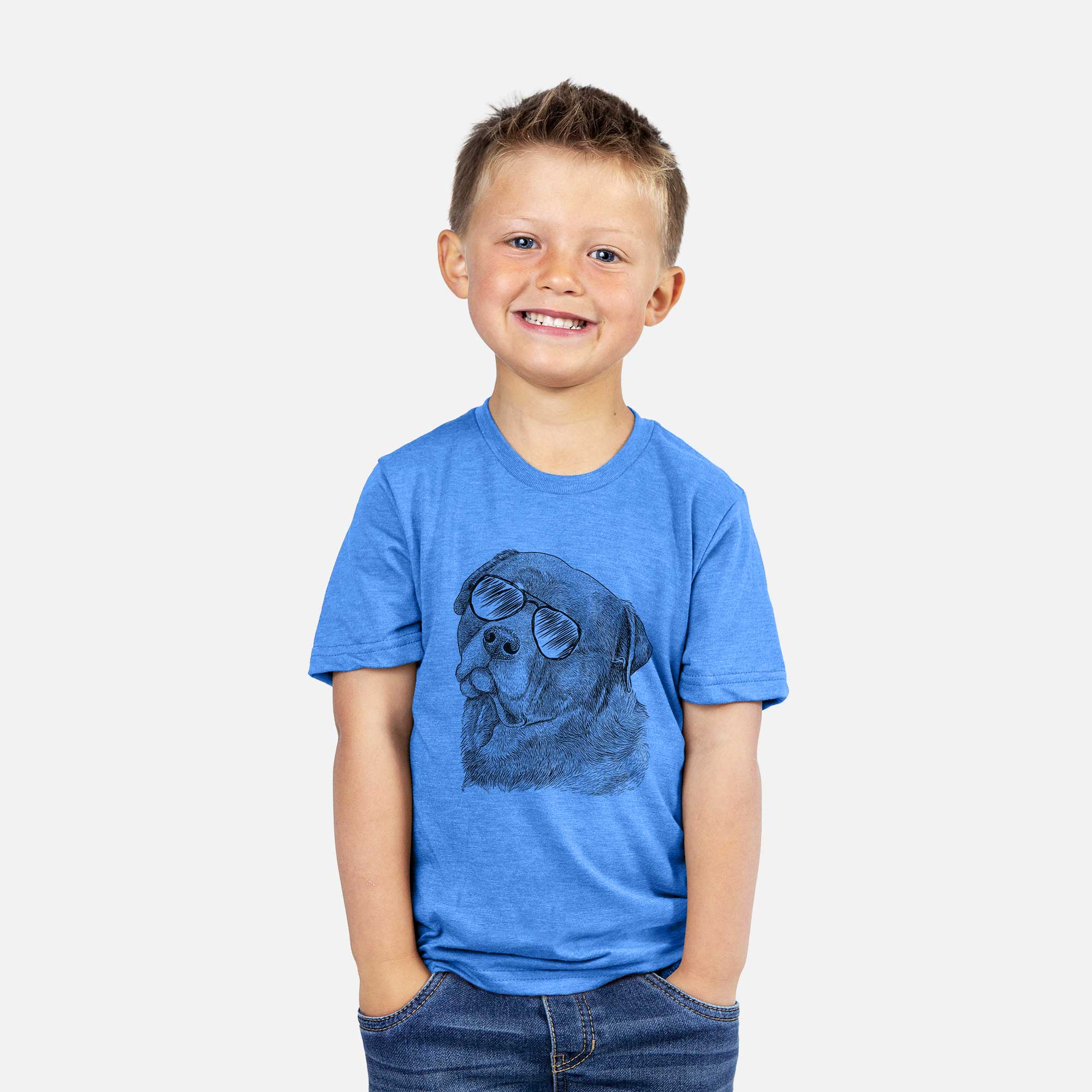 Aviator Bender the Rottweiler - Kids/Youth/Toddler Shirt