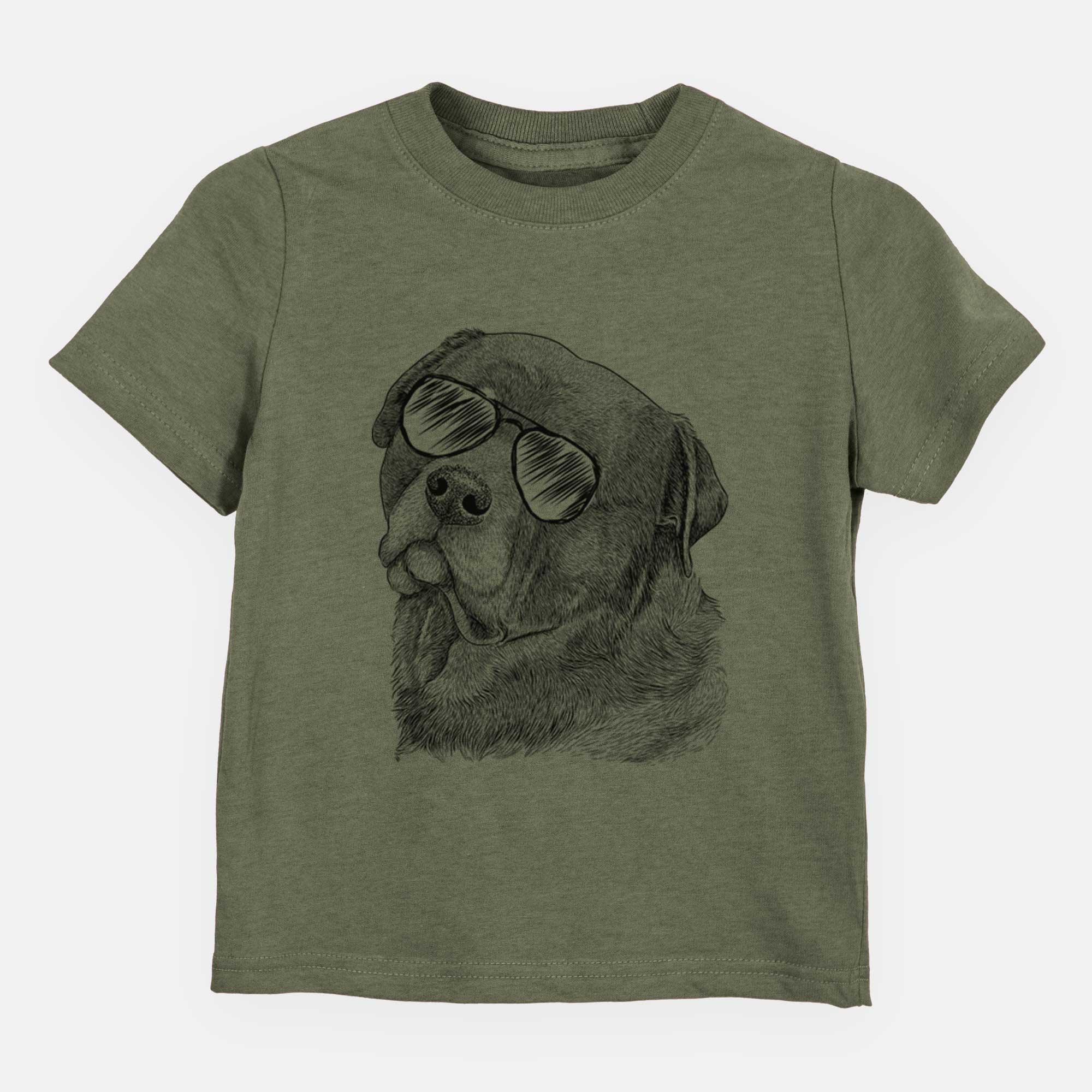 Aviator Bender the Rottweiler - Kids/Youth/Toddler Shirt