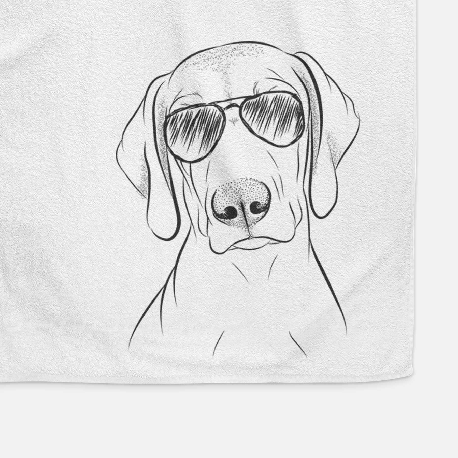 Benelli the Vizsla Decorative Hand Towel