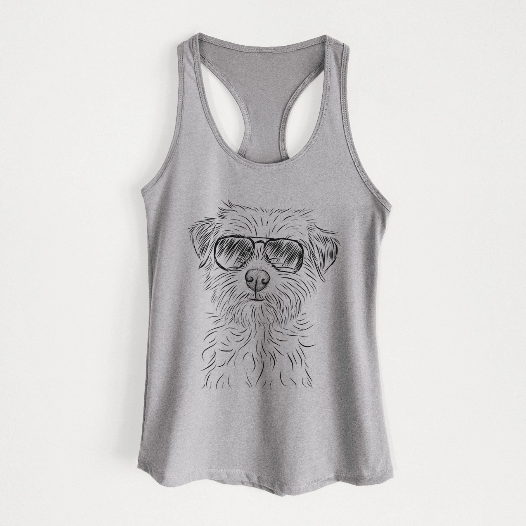 Benjamin the Border Terrier - Women's Racerback Tanktop