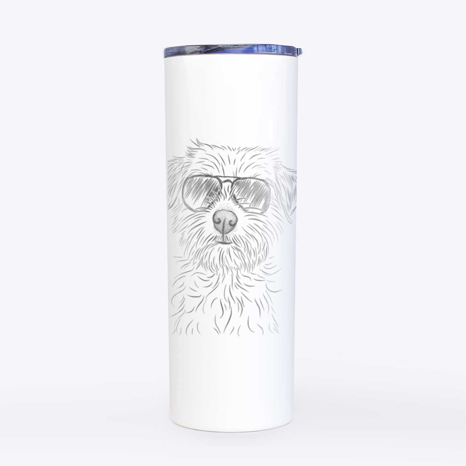 Benjamin the Border Terrier - 20oz Skinny Tumbler