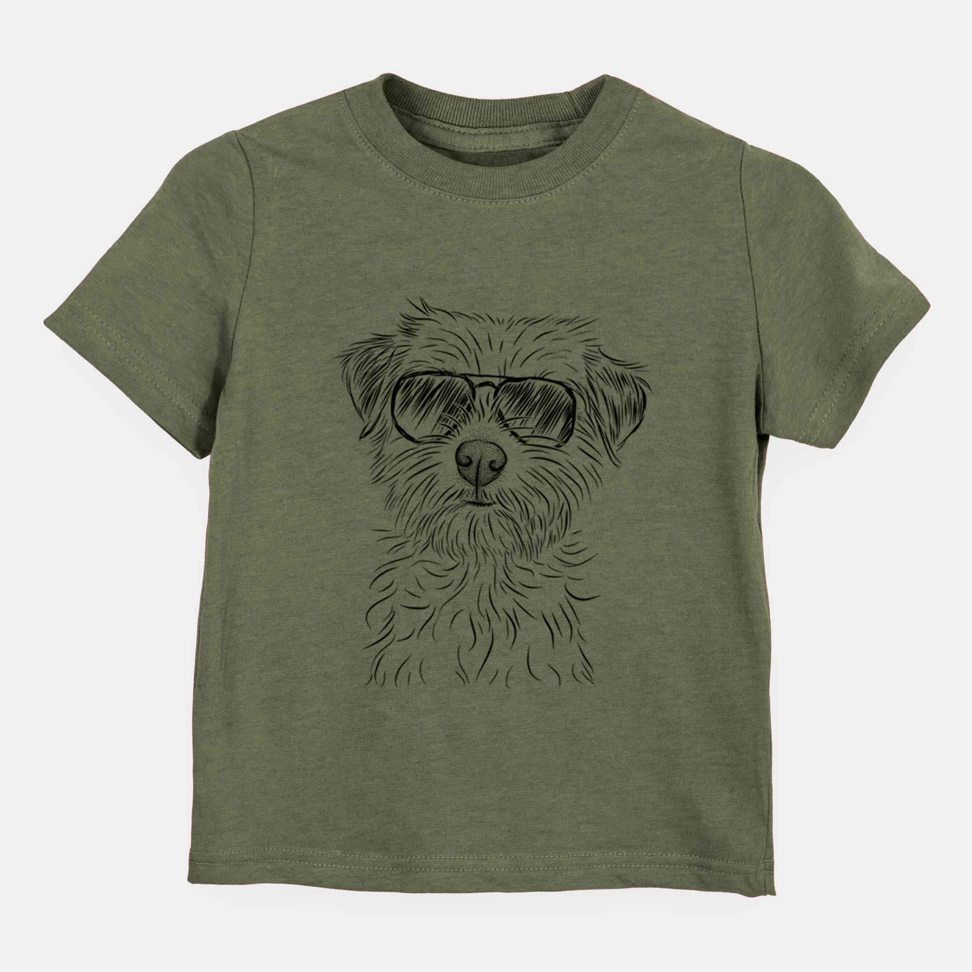 Aviator Benjamin the Border Terrier - Kids/Youth/Toddler Shirt