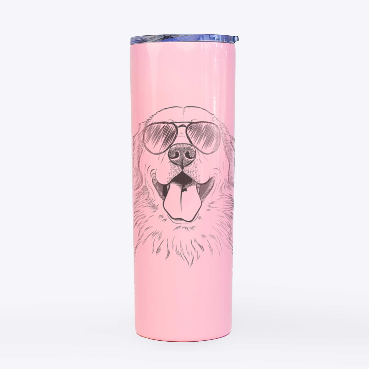 Bennett the Golden Retriever - 20oz Skinny Tumbler