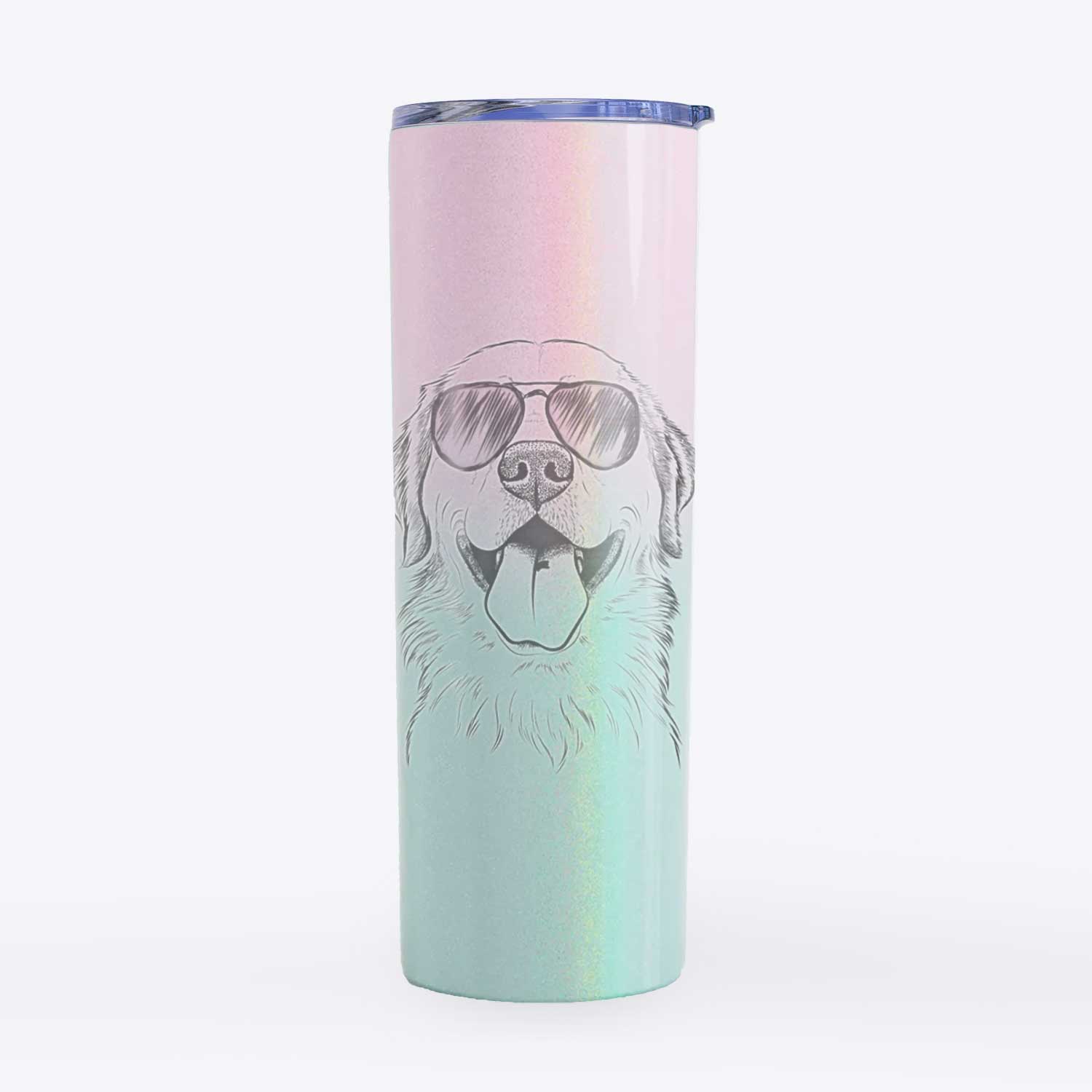 Bennett the Golden Retriever - 20oz Skinny Tumbler