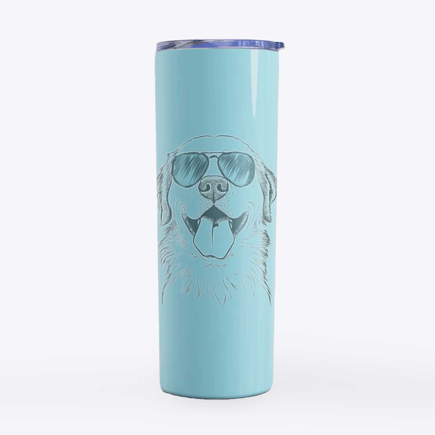 Bennett the Golden Retriever - 20oz Skinny Tumbler