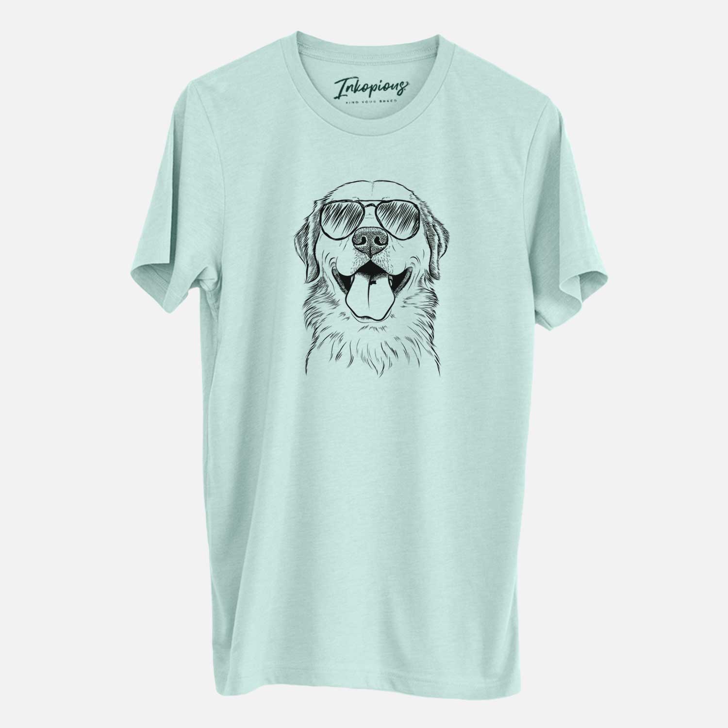 Aviator Bennett the Golden Retriever - Unisex Crewneck