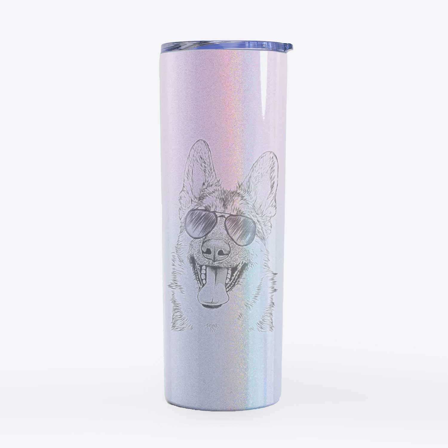 Benson the German Shepherd - 20oz Skinny Tumbler