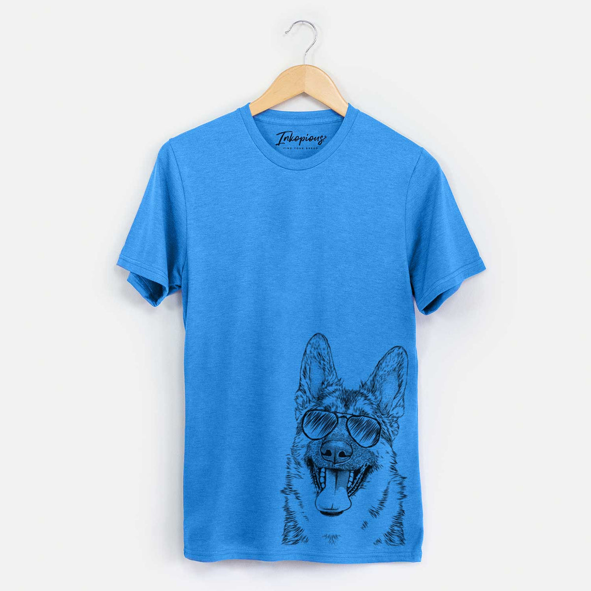 Aviator Benson the German Shepherd - Unisex Crewneck