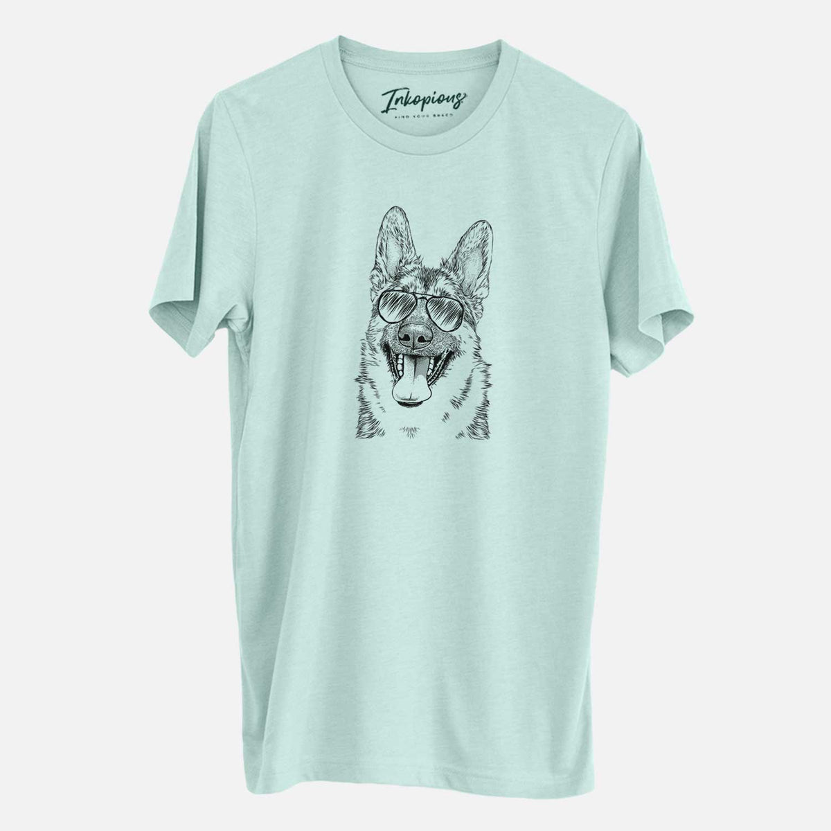 Aviator Benson the German Shepherd - Unisex Crewneck