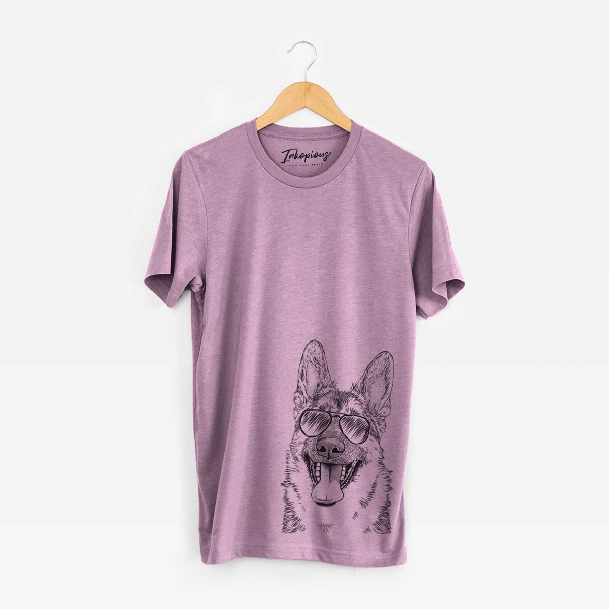 Aviator Benson the German Shepherd - Unisex Crewneck