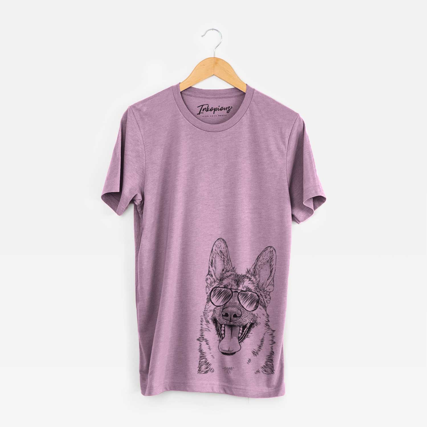 Aviator Benson the German Shepherd - Unisex Crewneck